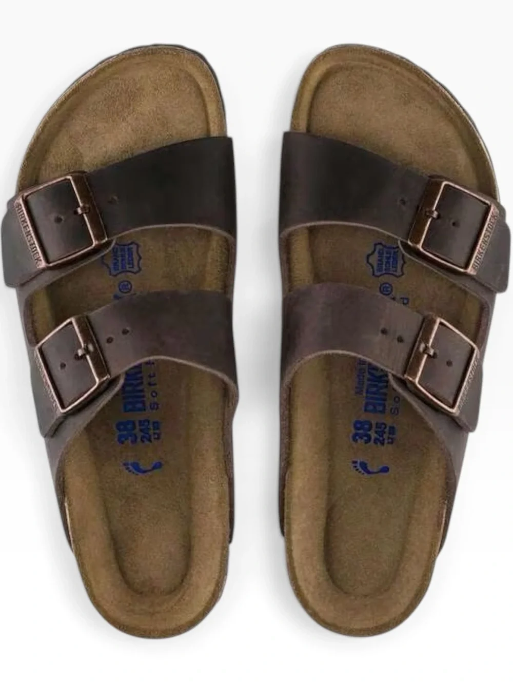 Birkenstock Arizona Oiled Leather Sandal in Habana